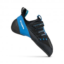 SCARPA Instinct VSR black/azure scarpette arrampicata