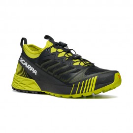 SCARPA Ribelle Run Black-Lime scarpa da trail running