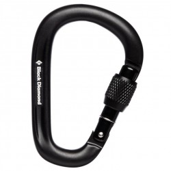 BD Black Diamond Pearlock Screwgate Carabiner moschettone a ghiera arrampicata