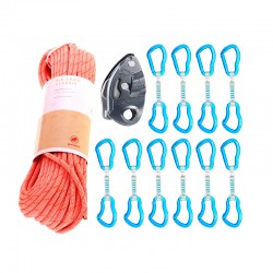 Kit falesia Mammut Crag 9.5 - Kong Ergo Anniversary - GriGri