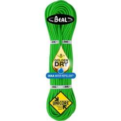 Beal Gully 7.3 mm Unicore Golden Dry mezza Corda arrampicata 60m