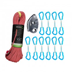 Kit falesia Leonidio 9.4 80m - Kong Ergo anniversary - GriGri