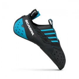 SCARPA Instinct S black/azure scarpette arrampicata